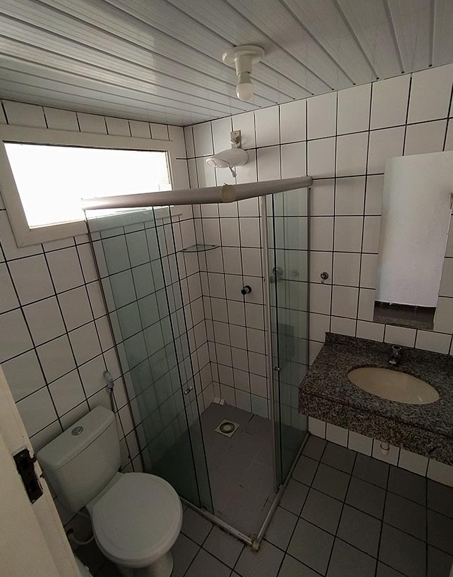 banheiro chuveiro eletrico hotel em natal
