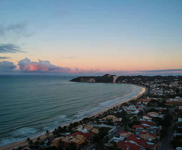 Fim de tarde Praia de Ponta Negra 